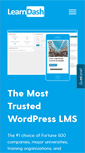 Mobile Screenshot of learndash.com