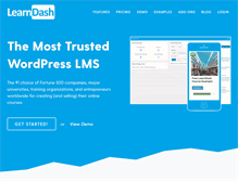 Tablet Screenshot of learndash.com